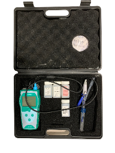 Apera instruments Value Series PH850-SA Portable pH Meter Kit for Strong Alkaline Solutions Green
