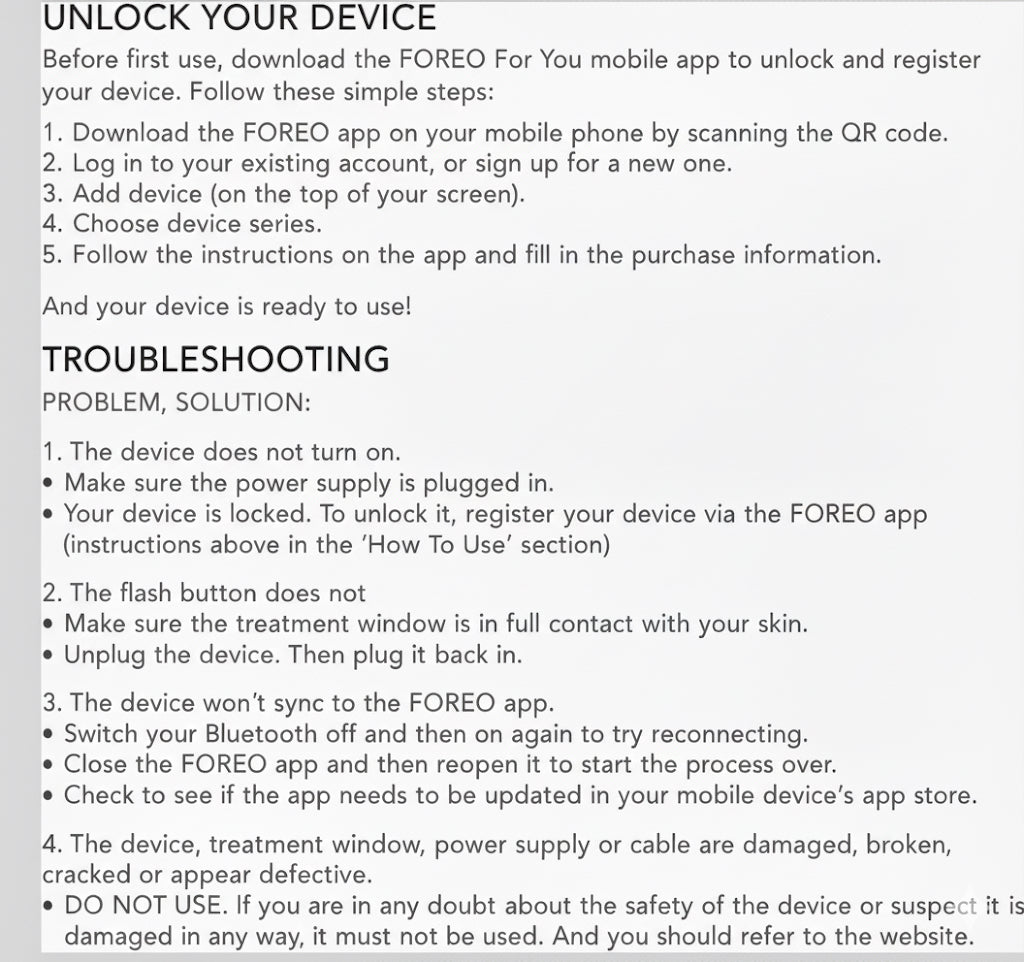 FOREO Peach 2 go IPL Hair Removal Device