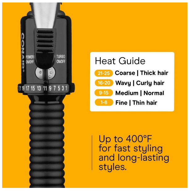 Conair Instant Heat 1-Inch Curling Iron