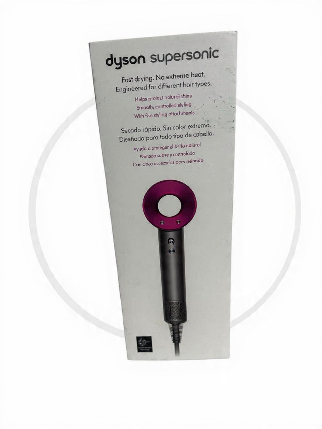 Dyson Supersonic Hair Dryer, Iron/Fuchsia