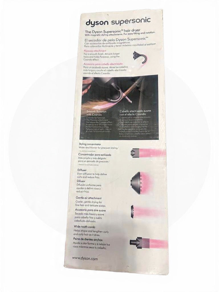 Dyson Supersonic Hair Dryer, Iron/Fuchsia