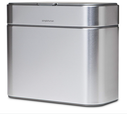 Simplehuman Compost Caddy, Detachable and Countertop Bin, 4 Liter / 1.06 Gallon, Brushed Stainless Steel