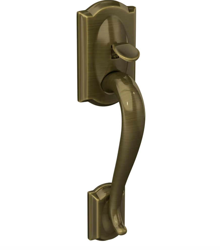 Schlage Camelot Front Entry Handle Accent Right-Handed Interior Lever