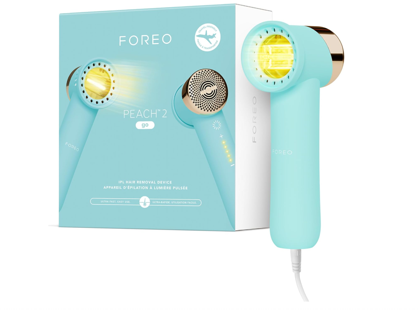 FOREO Peach 2 go IPL Hair Removal Device