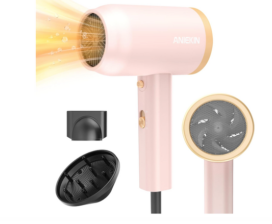 ANIEKIN Hair Dryer, 1875 Watts Fast Drying Blow Dryer